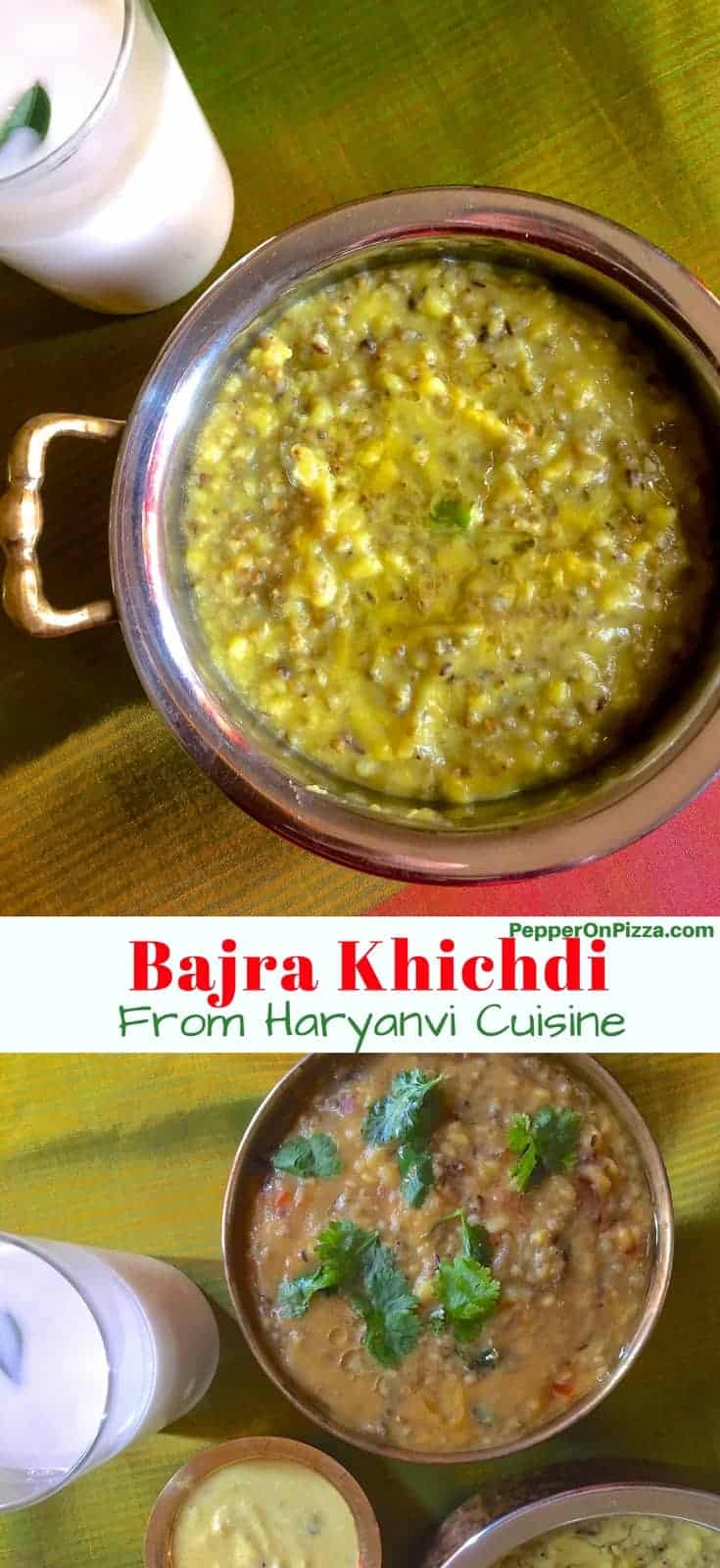 Bajra Khichdi - Haryanvi Bajra Moong Dal Khichdi - PepperOnPizza