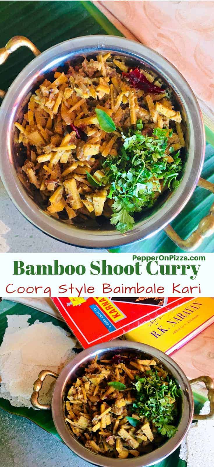 Bamboo Shoot Curry Coorg Style Baimbale Kari PepperOnPizza   Bamboo Shoot Curry P 