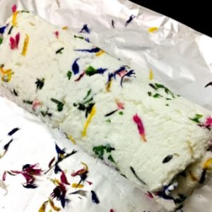 Garden Herb Compound Butter with Edible Flowers — An Explorer's