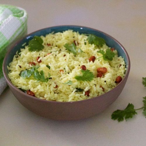 Lemon Rice with Gondhoraj Lebu Juice Recipe | Pepper On Pizza